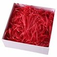 thumbnail image 1 of Boîte Cadeau Décorative en Raphia, Papier Froissé Déchiqueté, 1 of 10