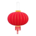 thumbnail image 1 of Linternas rojas chinas decorativas para fiestas plegables para interiores con borlas hechas a mano 80 Colcomx Linterna china, 1 of 8