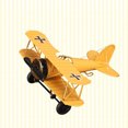 thumbnail image 4 of SHISUYAN 1Set Mini Desktop Ornament Aircraft Models Retro Style Metal Christmas Tree Hanging, 4 of 8