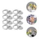 thumbnail image 2 of EeaseMX 1 juego de 24 tapas herméticas de aluminio para tarros de cristal, 2 of 7