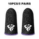 thumbnail image 5 of Inteprter 10 piezas de fundas para dedos para juegos de teléfonos móviles, guantes antideslizantes sensibles a prueba de sudor, fundas de fibra Videojuegos y accesorios Púrpura Tipo 2, 5 of 6