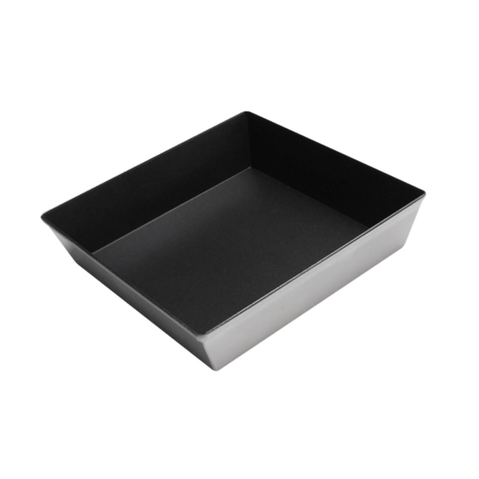 Baoblaze Square Deep Dish Pizza Pan Heightened Cookie Sheet for Homemade Bread Baking