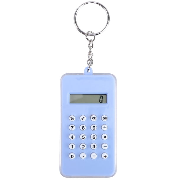 EeaseMX 1 llavero con calculadora creativa y colgante para bolso.