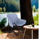 thumbnail image 3 of Sillas De Camping Playa Pesca Plegables Impermeables Set 4 Color Azul Grisaceo, 3 of 3