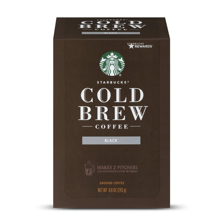 Starbucks Narino 70 Cold Brew Coffee Pitcher Packs, Medium Roast, 4 (Best Cold Brew Coffee Method)