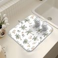 thumbnail image 7 of Ryvnso Palm Trees-a1 Dish Drying Mat for Kitchen Countertop 18x24 Large Dish Pad Drainer Rack Dish Sink Mats, 7 of 7
