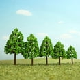 thumbnail image 4 of Train Road Decorative Modelo Tree Interior Outdoor Miniatura Paisaje Realista Plantas Artificiales Simulación árboles falsos 12 Paquetes Noticed HA011883-00, 4 of 7