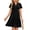 D-Black, variant on UVN Women Summer Dresses Short Sleeve V Neck Midi Dress Ladies Casual Beach A-Line Sundress with Pockets