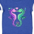 thumbnail image 4 of Inktastic Seahorses Kissing with Hearts Boys or Girls Baby Bodysuit, 4 of 5