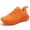 Orange, variant on CHENge Platform Sneakers for Women Sequins Design Thick Skids-Resistants Outdoor Sports Climbing Women Fall Shoes Size 11(Orange,9.5)