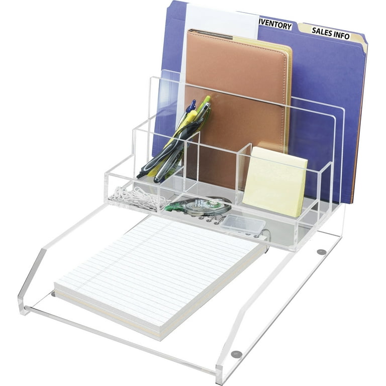 Kantek Acrylic File Sorter Desk Organizer - 10.6 Kantek Acrylic File Sorter Desk Organizer - 10.6