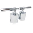 thumbnail image 4 of Juego Manerales Metalflu Acabado Cromo Plata 4338, 4 of 5