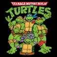 thumbnail image 2 of Infant's Teenage Mutant Ninja Turtles Group Shot Original Logo Bodysuit, 2 of 3