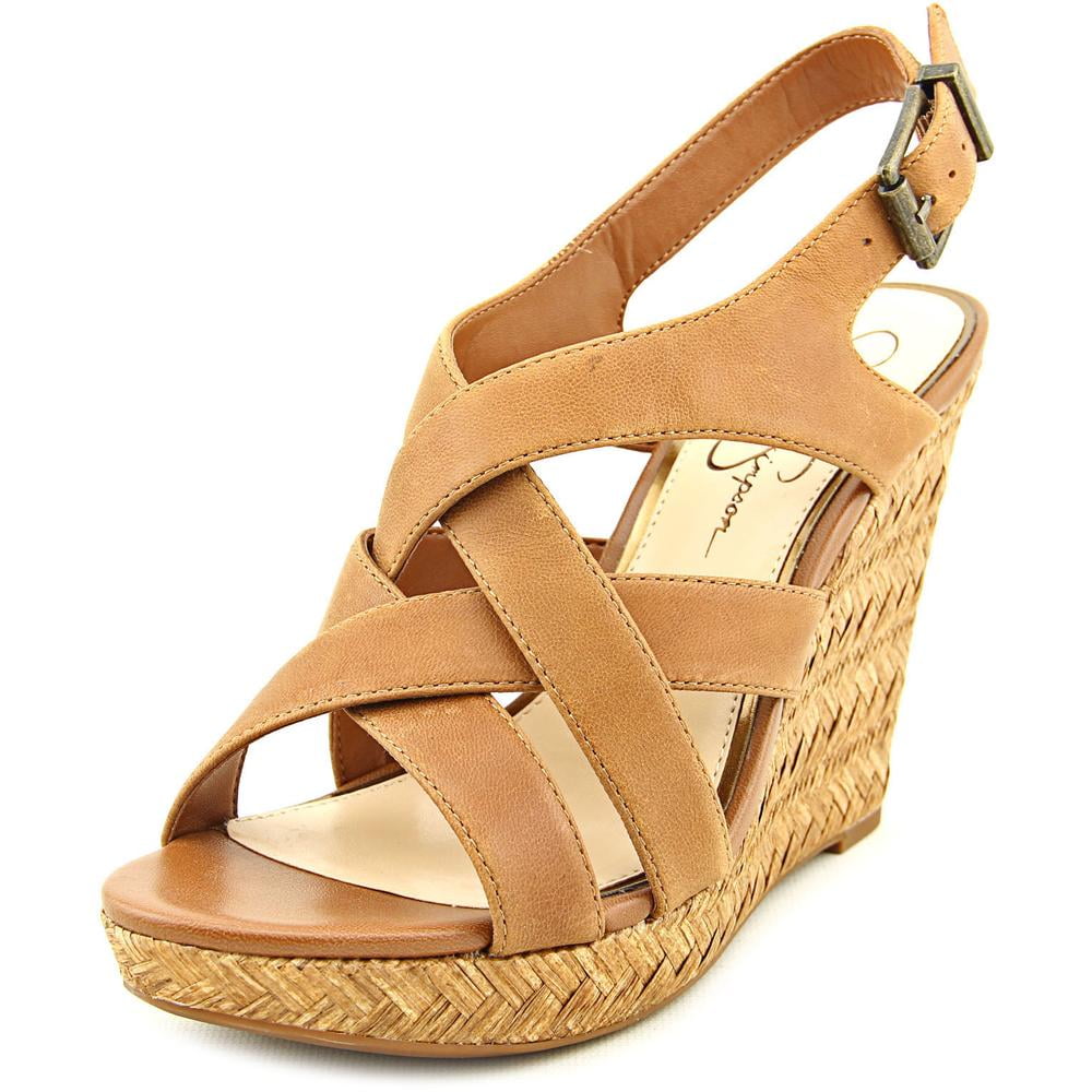 jessica simpson green wedges
