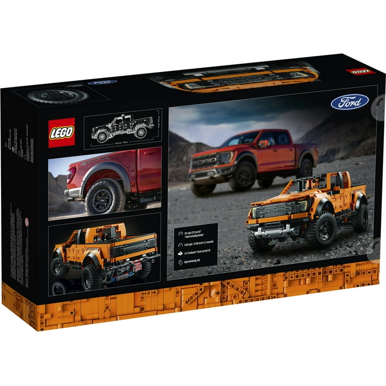 LEGO Technic Ford F 150 Raptor 42126 Truck Model Building Kit 1 379 Pieces Walmart