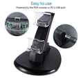 thumbnail image 5 of Estación de acoplamiento con cargador USB doble para Playstation 4, PS4, PS4 Pro y PS4 Slim Controller, 5 of 5