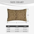 thumbnail image 4 of Balery Leopard Print Brown Bedding Queen Pillow Cases - Envelope Closure - Soft Brushed Microfiber Fabric - Shrinkage and Fade Resistant Pillow Cases-16"x24", 4 of 6