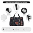 thumbnail image 4 of Balery Modern USA Deer Head Bolsa de Gimnasio para Mujeres, Bolsa de Viaje con Bolsillo Húmedo, Bolsa de Fin de Semana para Mujeres, Bolsa de Viaje Resistente al Agua, 4 of 7