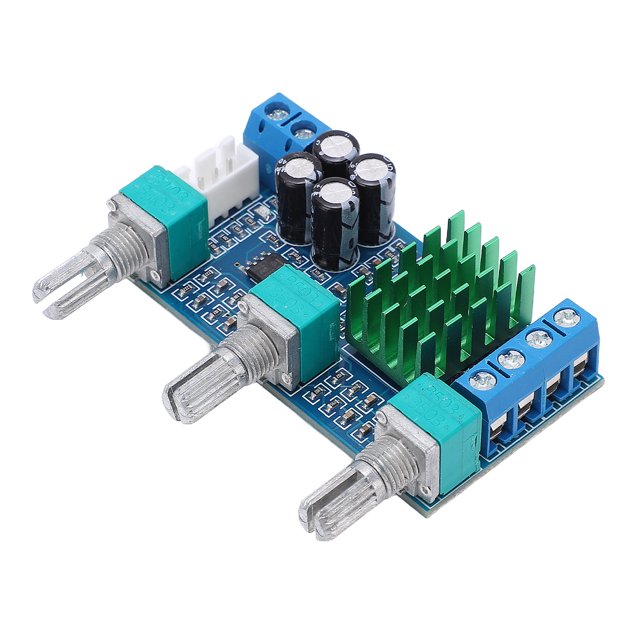 Audio Power Amplifier Module, Excellent Output Drive Capability 2x80W Power Amplifier Board DC12-24V With Washer For Instruments ANGGREK AH2797