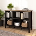 thumbnail image 3 of Bush Furniture Mayfield 6 Cube Bookcase in Vintage Black and Reclaimed Pine, 3 of 9