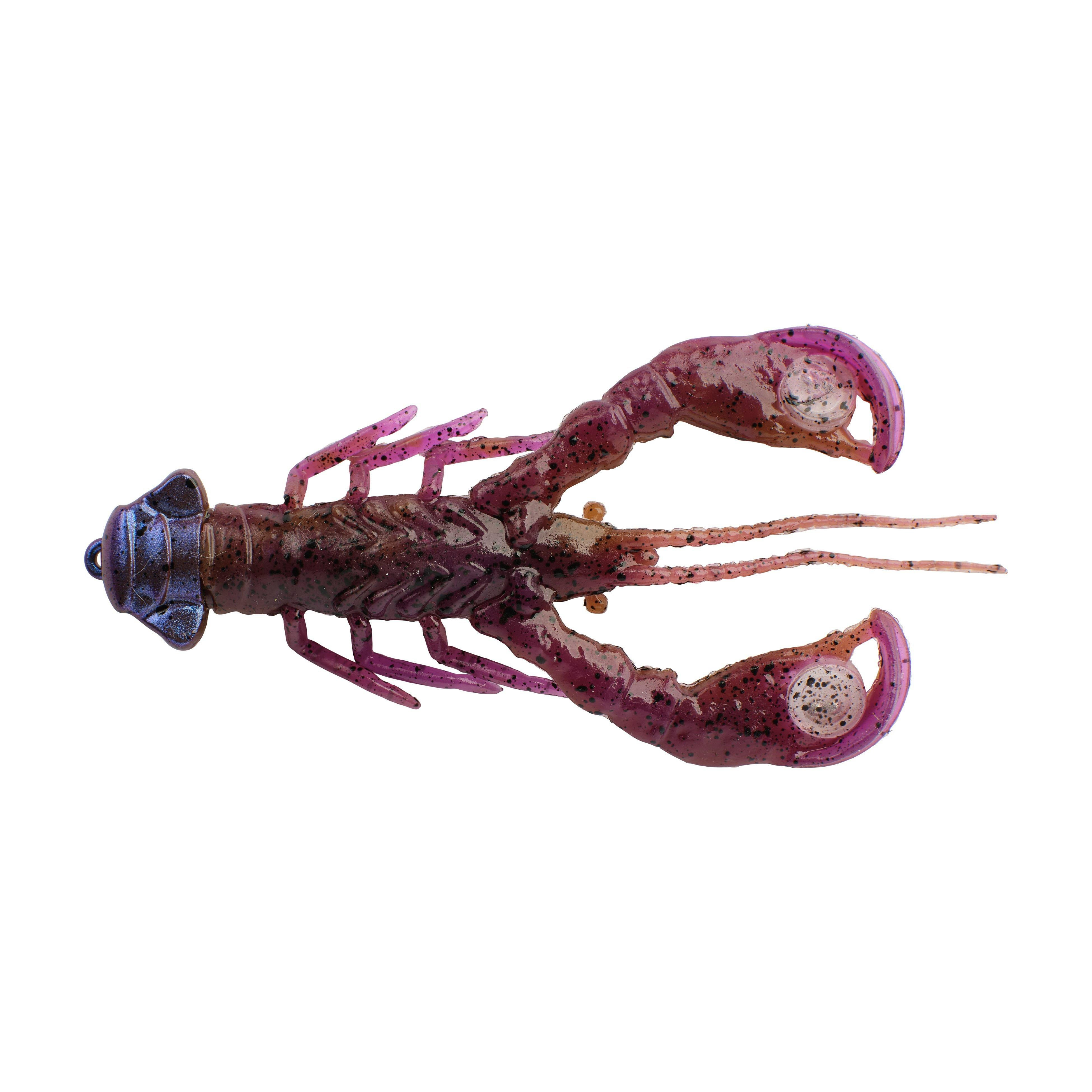 Berkley PowerBait® Clatter Craw, 3.5 in, Peanut Butter and Jelly