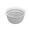 Gray, variant on FXMLRLK 2 in 1 Kitchen Colander with Bowl Strainer Set, Nesting Capacity Plastic Food Strainer for Pasta, Vegetables and Fruits Washing Draining Basket, Space Saving, BPA Free(Gray)