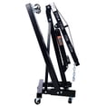 thumbnail image 5 of Folding Hydraulic Engine Crane, Engine Hoist Lift with Lever, Heavy Duty Cherry Picker Shop Crane Hoist Lift with Telescopic Boom and Legs, Black, 5 of 9
