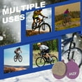 thumbnail image 7 of 2set Disc Brake Pad 0.85" x 0.96" Semi-Metallic Resin Bike Brake Pads for BB7 M355 M446 M640 Mountain Road Bikes, Purple, 7 of 7