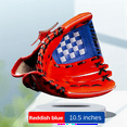 thumbnail image 6 of 10.5 Inch Baseball Gloves Fielding Gloves Professional Baseball and Softball PU Catching Gloves Pink, 6 of 9