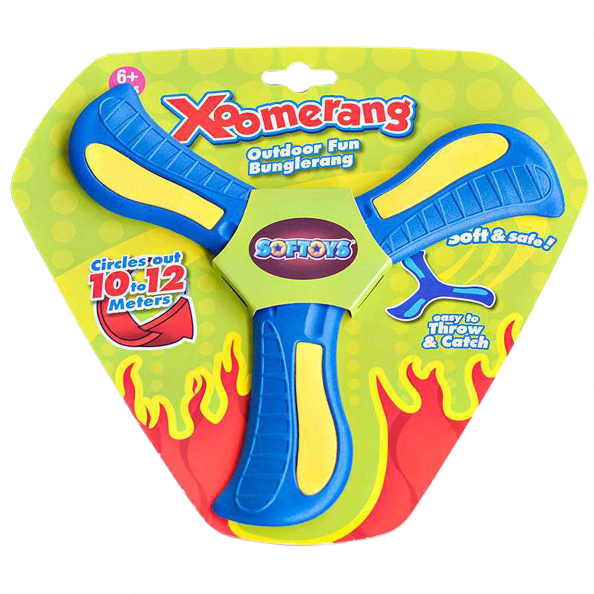 EVA Four Leaves Boomerang Outdoor Fun Toy Sport Throw Catch Kids Toy 