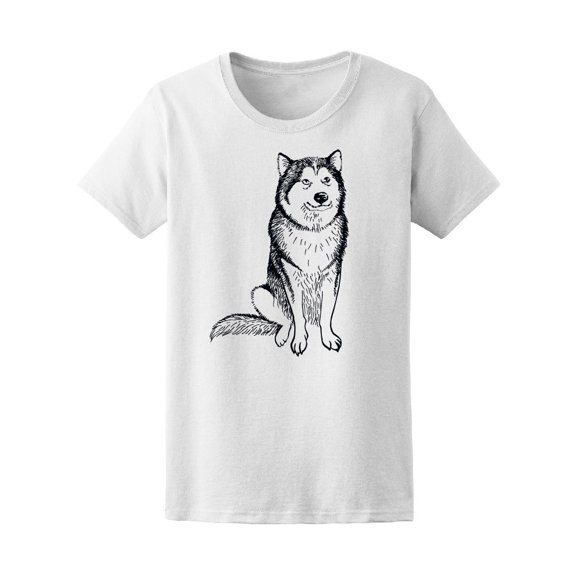Drawn Husky Tee Men's -Image by Shutterstock