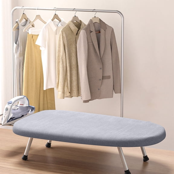 Folding Ironing Board Set for Household and Hotel Use, Portable and Compact Design with Reinforced Stability, Heat Dissipation and Easy Storage