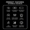 thumbnail image 6 of 1: 64 Ferrari Formula remote control race car, dual control three speed control operation, 6 of 6