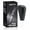 Black Leather / Piano Black, variant on Large Gear Shift Knob for Toyota 4Runner Sequoia Highlander Tundra & Lexus LX-470 LX570 LS-400 RX (Black Leather/Carbon Pattern)