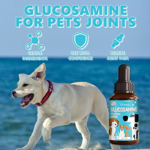 Fankiway Drops for Pet Natural Pain Relief for Dogs and Cats Anxiety Supplement for Senior Pet Pet Supplies Clearance Small Pet Accessories