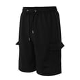 thumbnail image 6 of CHGBMOK Mens Casual Athletic Cargo Shorts Lightweight Stretch Hiking Shorts Summer Gym Workout Jogger Short Pants, 6 of 9