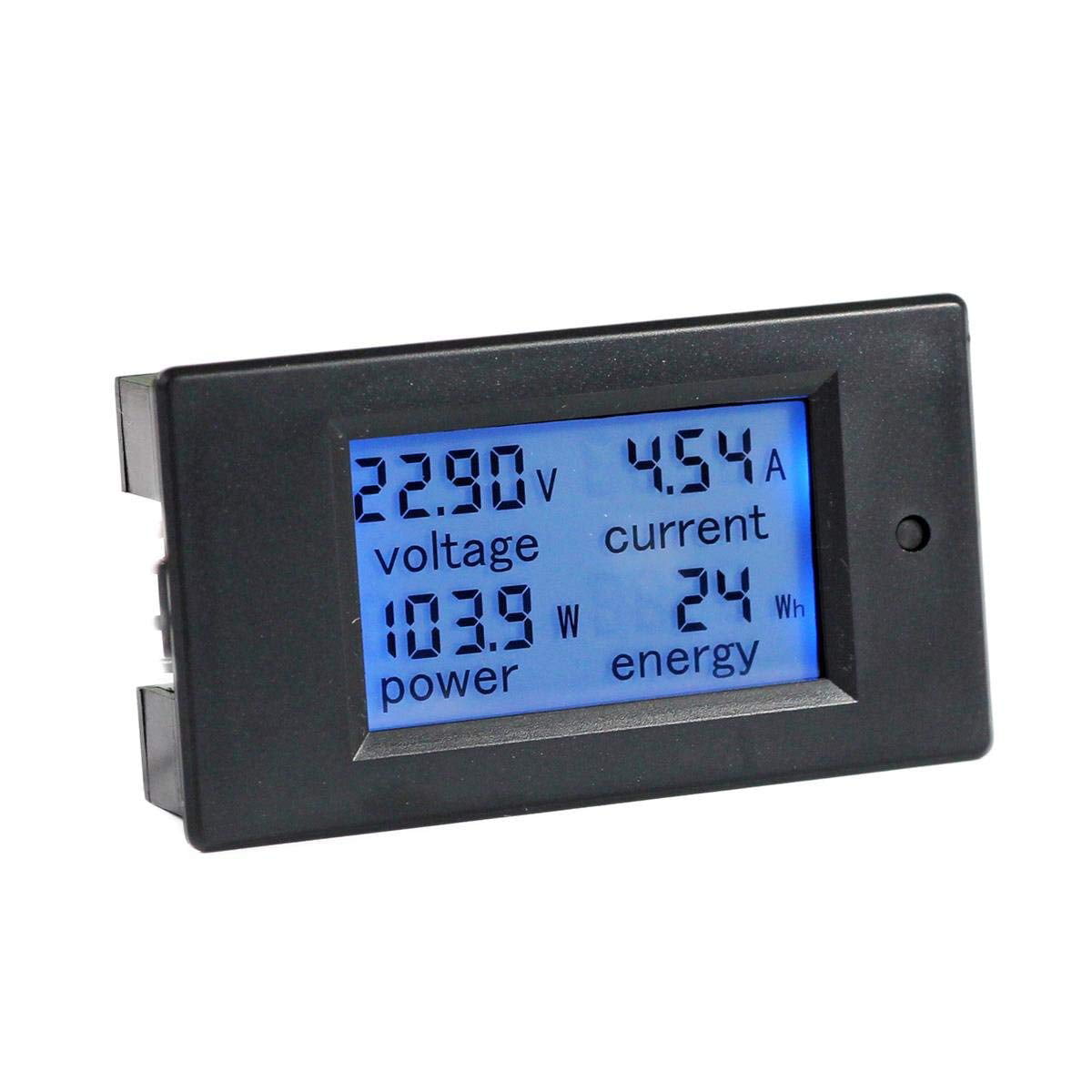 Safety Durable for Measure Electrical Circuit Current Real‑Time Current Monitoring 100A Romantic Valentines Day Digital Ammeter Ammeter 