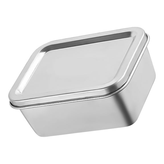 PENIKOKO Stainless Food Storage Sample Container Silver 1Pcs