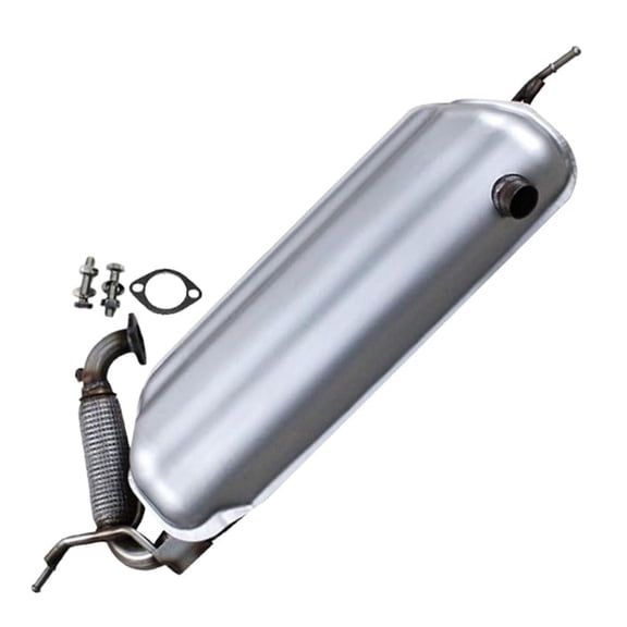 Northeastern Exhaust | Rear Muffler Fits 2008-2015 Smart Fortwo 1.0L Compact Car | Direct-Fit Replacement - Stainless Steel