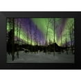 thumbnail image 2 of Malvin, Larry 14x11 Black Modern Framed Museum Art Print Titled - Aurora Borealis XII, 2 of 5
