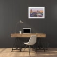 thumbnail image 3 of Paulson, Don 24x17 White Modern Wood Framed Museum Art Print Titled - Mexico, San Miguel de Allende Jacaranda and city, 3 of 4