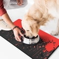 thumbnail image 2 of Halloween Pumpkin Dog Food Mats for Floors Absobing Durable 17x30 Inch Pet Food Mat Pumpkin Spooky Pet Feeding Mat EcoFriendly Durable Pet Placemat, 2 of 7