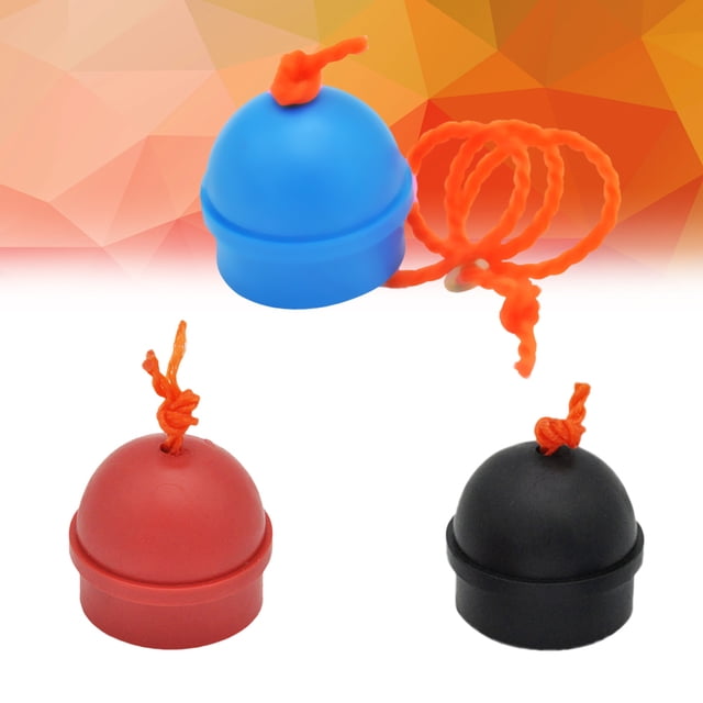 WRITWAA 3Pcs Cue Chalk Holder for Billiards with Strap Assorted Color Convenient Pool Chalk Holder