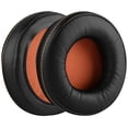 thumbnail image 2 of Geekria QuickFit Replacement Ear Pads for SteelSeries SIBERIA 800/ 840 Headphones Ear Cushions, Repair Parts (Black / Orange), 2 of 6