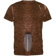 thumbnail image 2 of T-Shirt pour Adulte à Imprimé Intégral de Costume d'Halloween Beaver, 2 of 2