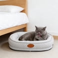thumbnail image 4 of Cififendec All Season Pet Sofa Bed, 15.74", Breathable Cool Surface Nest Cushion for Small Medium Dog Cat Indoor Comfort Sleeping Mat, 4 of 5
