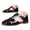 Black, variant on Men's Leather Flat Fisherman Sandals Ankle Buckle Strap Hollow out Closed Toe Summer Shoes Casual Wading Walking Beach Sandal Black,10