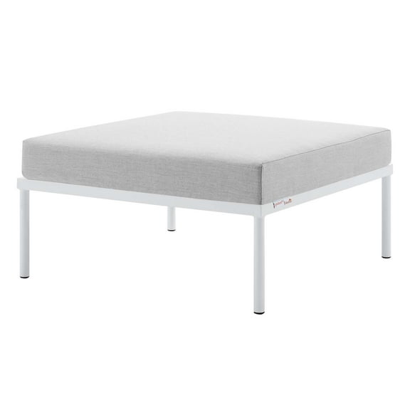 Lounge Chair Ottoman, Sunbrella, Aluminum, Metal, Steel, Grey Gray, Modern Contemporary Urban Design, Outdoor Patio Balcony Cafe Bistro Garden Furniture Hotel Hospitality