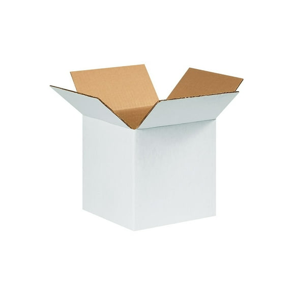 Box Partners Corrugated Boxes 9" x 9" x 9" White 25/Bundle 999W