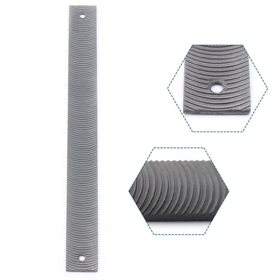 Middle Tooth Car Body File Blade Double Hole Convex File Bodywork Panel Aluminum File